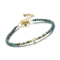Natural Hubei Turquoise and Pearl